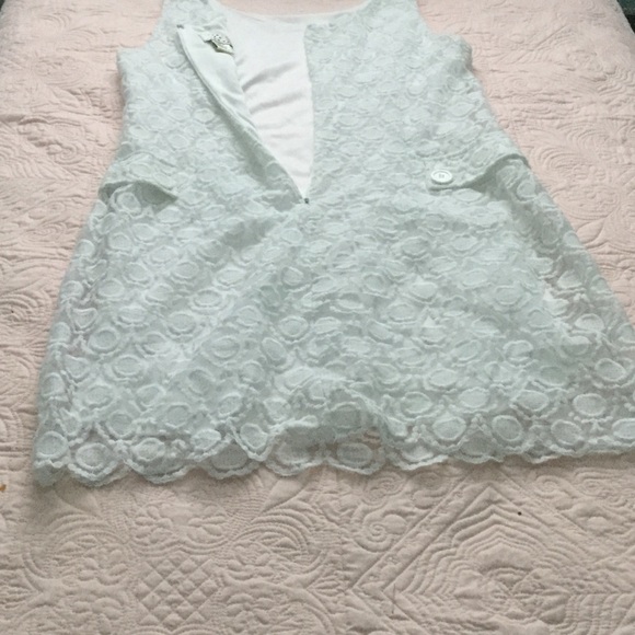 EPC- White Lace Dress SOLD - Picture 7 of 8